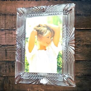 Shannon of Ireland Godinger 24% Lead‎ Crystal  6"x4" Picture Frame